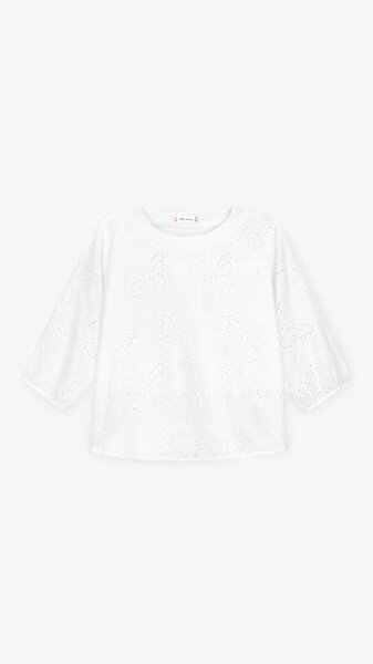 Блуза однотонна жіноча Mei ren yu 8238-1 One Size Білий