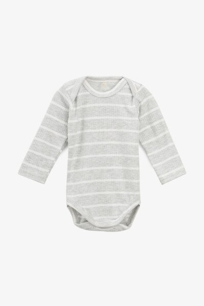 Боди-лодочка для малышей Baby Life 929 68 см Серый