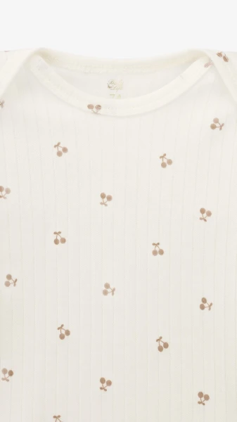 Купить Боди-лодочка для малышей Baby Life P-929-1 56 см Белый Артикул: 2000999471698 Фото №2