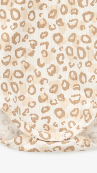 Купить Боди-лодочка для малышей Baby Life P-929-1 56 см Леопардовый Артикул: 2000999465994 Фото №3