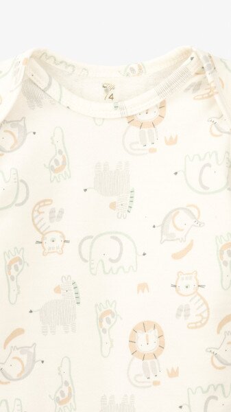 Купить Боди-лодочка для мальчика Baby Life 309 68 см Разноцветный Артикул: 2000999322372 Фото №2
