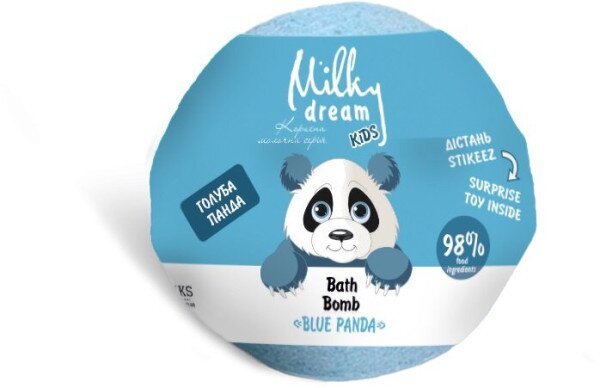 Бомба для ванн &quot;Голубая панда&quot; Milky Dream 301711 Разноцветный (4820205301711)