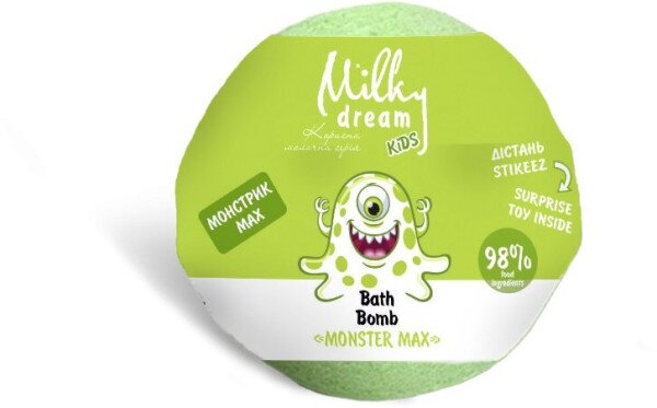 Бомба для ванн &quot;Монстрик Max&quot; Milky Dream 301728 Разноцветный (4820205301728)