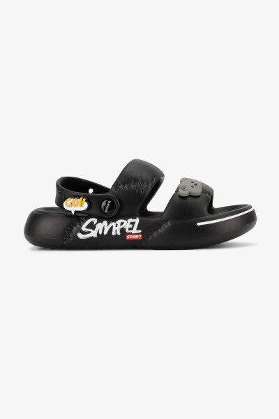 Купить Босоножки для девочки 626B 39-40 Черный Артикул: 2000990911650 Фото №3