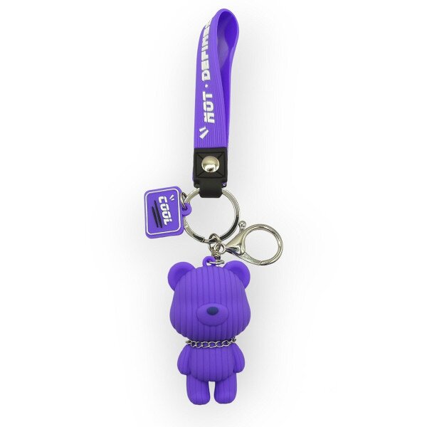 Купити Брелок "Милий Ведмедик" Bibi Toys 762091BT Фіолетовий Артикул: 4820252762091 Фото №1