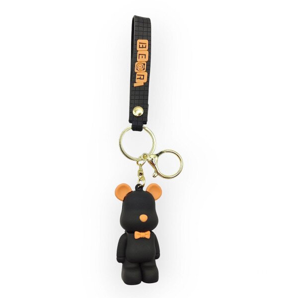 Купити Брелок "Ведмедик з метеликом" Bibi Toys 761834BT Різнокольоровий Артикул: 4820252761834 Фото №1