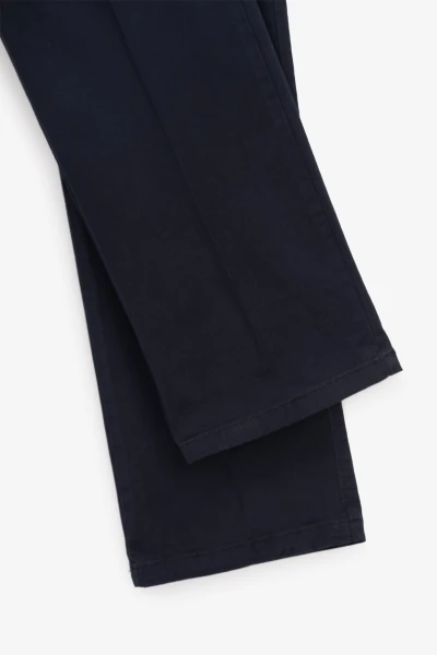 Купить Брюки однотонные прямые мужские Polo Awa K601-206 32 Темно-синий Артикул: 2000990775443 Фото №3