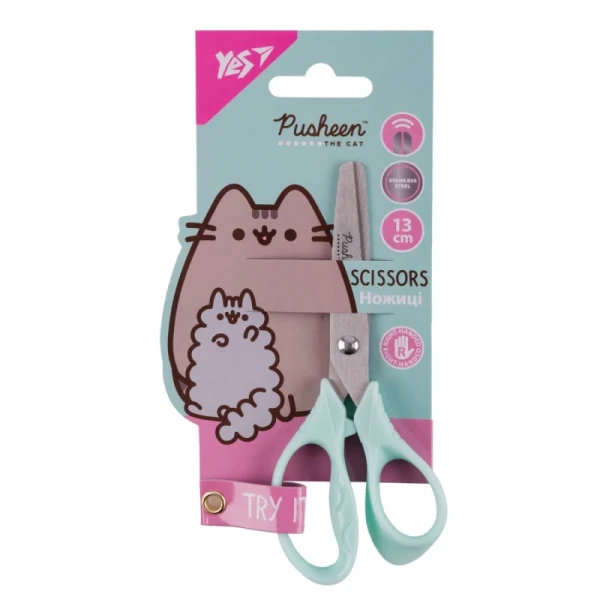Купить Ножницы детские "Pusheen" Yes 480462 Разноцветный Артикул: 5056574451637 Фото №1