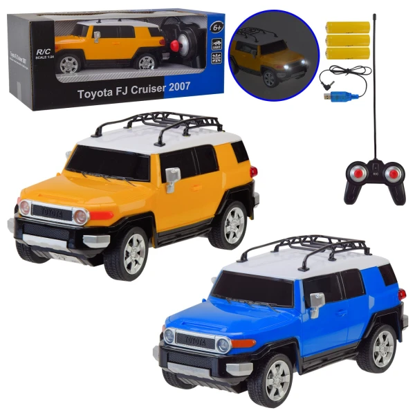 Купить Машина на радиоуправлении Toyota FJ Cruiser 27055 Желтый Артикул: 2000999657856 Фото №1