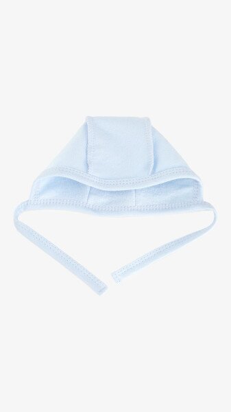 Купить Чепчик на завязках Baby Life 3-023 50 Голубой Артикул: 2000999366383 Фото №1