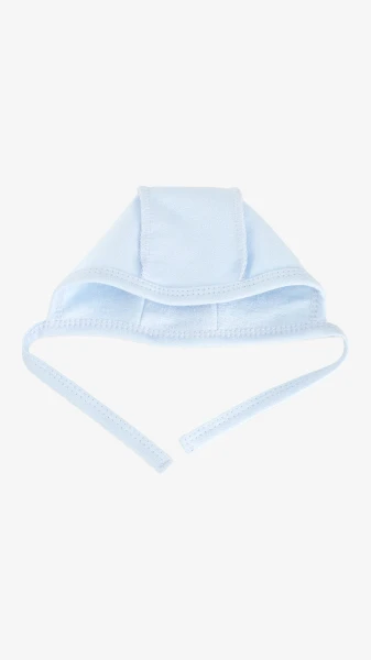 Купити Чепчик на зав'язках Baby Life 3-023 50 Блакитний Артикул: 2000999366383 Фото №1
