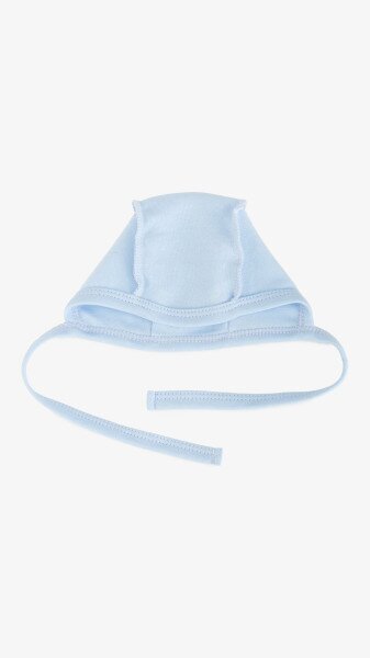 Чепчик на зав&#039;язках для малюків Baby Life 980 56 см Блакитний