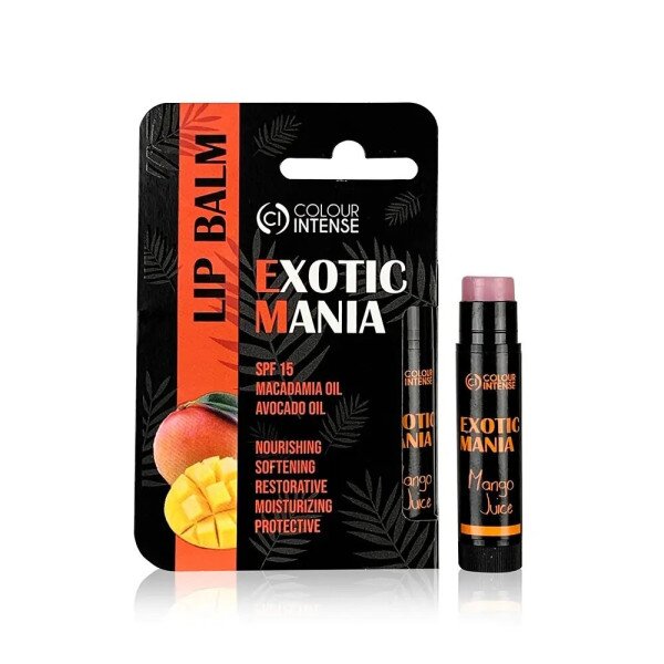 Colour Intense Бальзам для губ EXOTIC MANIA 5 г (02 сок манго) (4823083019174)