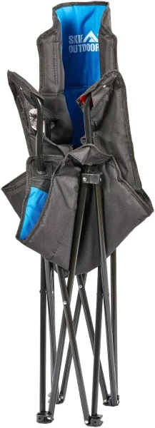 Купить Стул раскладной Skif Outdoor Soft Base 389.00.95 Черно-синий Артикул: 4820242922719 Фото №3
