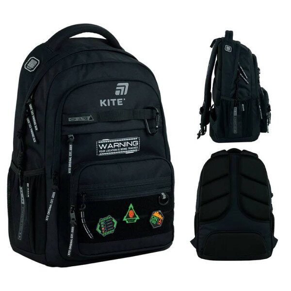 Рюкзак мужской KITE K25-1019L-2 Черный