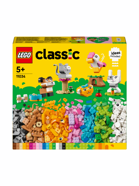 Купить Конструктор LEGO Творческие любимцы 11034 Разноцветный Артикул: 5702017582511 Фото №1
