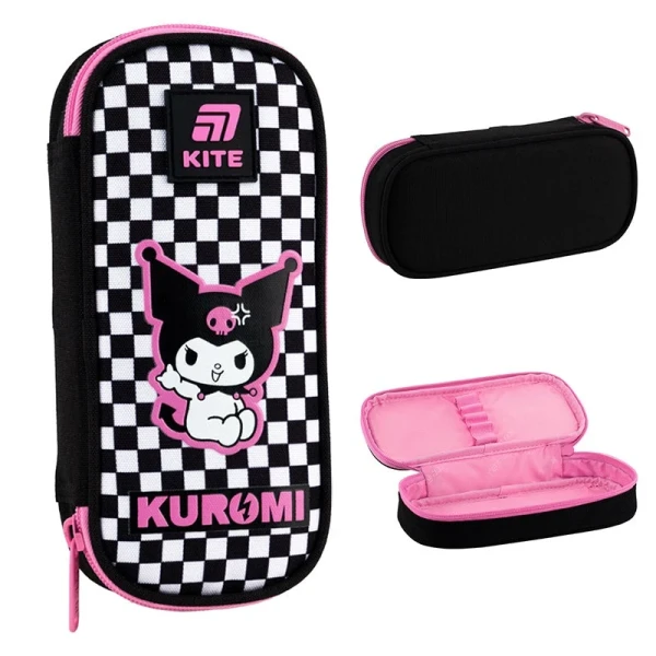 Пенал без наполнения Kuromi Kite HK25-662-4 Разноцветный