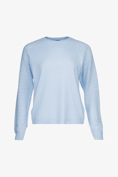 Джемпер однотонный женский Park karon 10924 One Size Голубой
