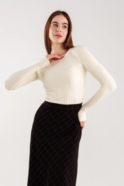 Купить Джемпер женский Accordream M2919 One Size Молочный (2000990325938D) Артикул: 2000990325938 Фото №2