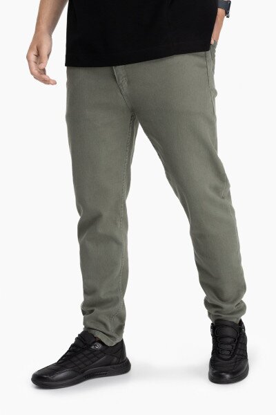 Джинси Mom Fit чоловічі FIGO J-19300 31 Хакі (2000989738428D)