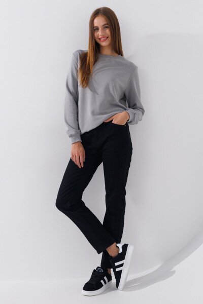 Джинсы Mom Fit женские 6003 28 Черный (2000990765413W)