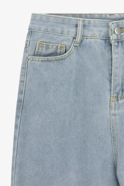 Купити Джинси Mom Fit жіночі  801 L Блакитний Артикул: 2000990501783 Фото №2