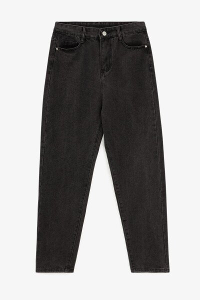 Джинсы Mom Fit женские 801 L Серый