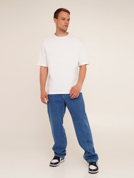 Джинсы Regular fit мужские LAWA MBC02312 32 Голубой