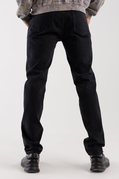 Купить Джинсы Regular Fit мужские Ren Tomogo DM-4 32 Черный Артикул: 2000990274281 Фото №4