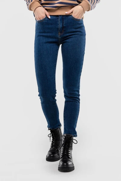 Джинси Slim Fit жіночі 1067 25 Синій (2000990246769W)