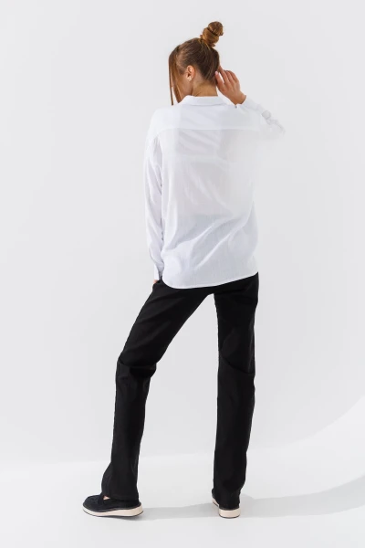 Купить Джинсы женские Regular fit Zeo Basic 4418 34 Черный (2000990617538D) Артикул: 2000990617538 Фото №4