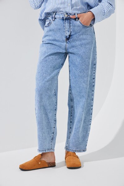 Джинсы Baggy женские Vantel 7197 28 Синий