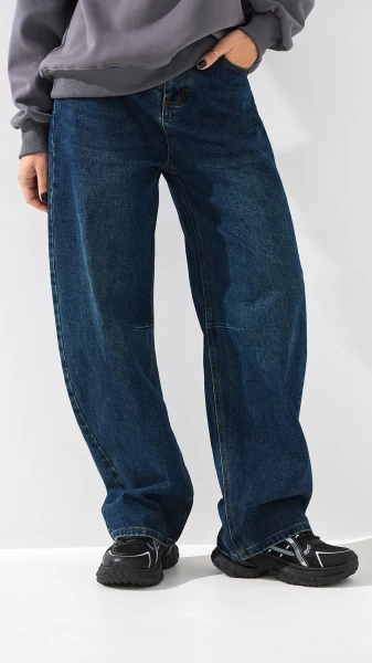Купить Джинсы Baggy женские Vantel 8035 30 Синий Артикул: 2000999346538 Фото №1