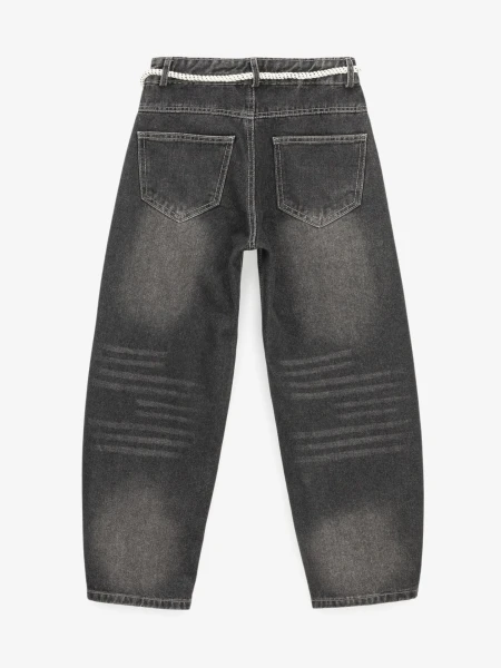 Купити Джинси для хлопчика Dinomin WB0006 128 см Сірий Артикул: 2000999507212 Фото №4