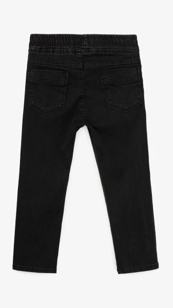 Купить Джинсы Joggers для мальчика Pitiki 4557 104 см Черный Артикул: 2000999196508 Фото №4