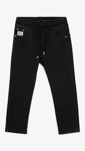 Купить Джинсы Joggers для мальчика Pitiki 4557 98 см Черный Артикул: 2000999196492 Фото №1