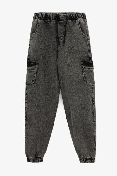 Джинси Joggers для хлопчика Pitiki 9012-3 140 см Сірий