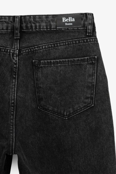 Купить Джинсы Mom Fit женские Zeo Basic 3686 34 Темно-серый Артикул: 2000990956460 Фото №3