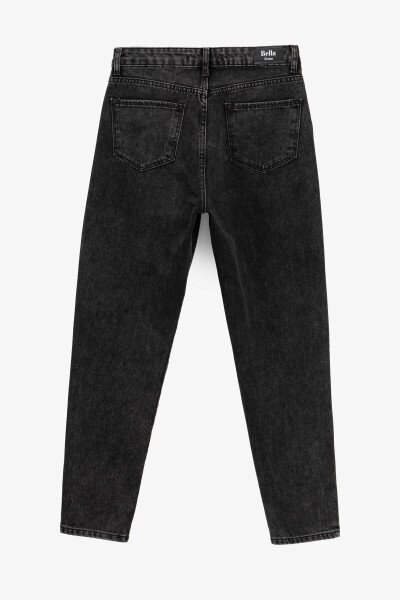 Купить Джинсы Mom Fit женские Zeo Basic 3686 34 Темно-серый Артикул: 2000990956460 Фото №2