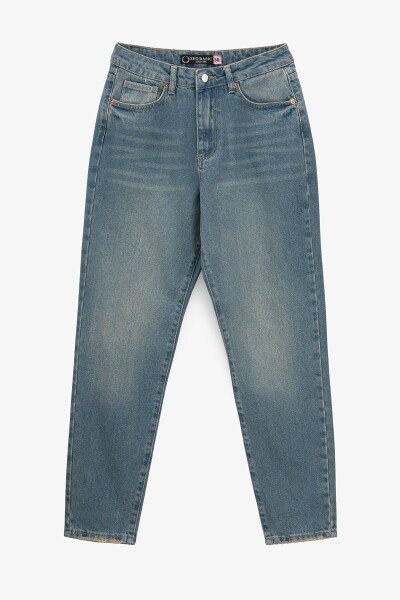 Джинсы Mom Fit женские Zeo Basic 4086 32 Синий
