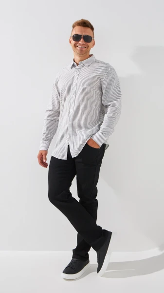 Джинси Regular Fit чоловічі 5108-1 29 Чорний