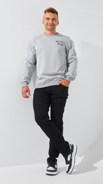 Купити Джинси Regular Fit чоловічі 5108-3 32 Чорний Артикул: 2000999243578 Фото №3