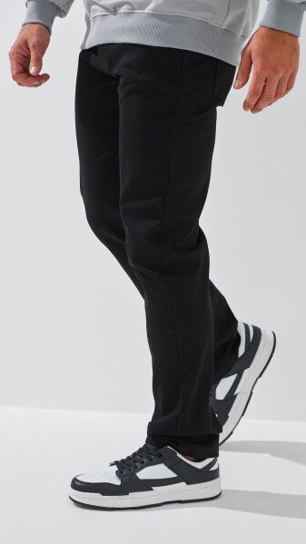 Купити Джинси Regular Fit чоловічі 5108-3 32 Чорний Артикул: 2000999243578 Фото №4