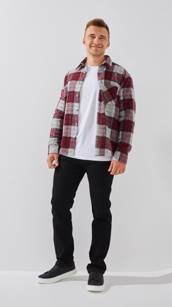 Джинсы Regular Fit мужские 5108-6 30 Черный