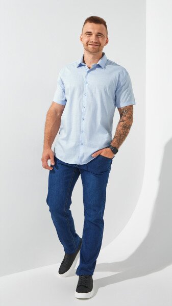 Джинси Regular Fit чоловічі  6932 34 Синій