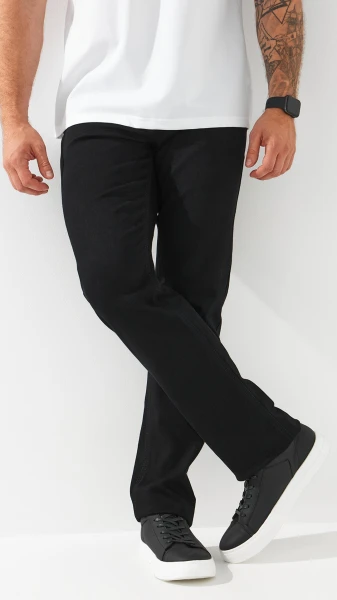 Купить Джинсы Regular Fit мужские  6939 29 Черный Артикул: 2000999235542 Фото №2