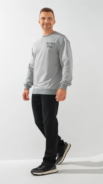 Купить Джинсы Regular Fit мужские  6953 30 Серый Артикул: 2000999235429 Фото №3
