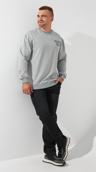 Купити Джинси Regular Fit чоловічі  6953 30 Сірий Артикул: 2000999235429 Фото №1