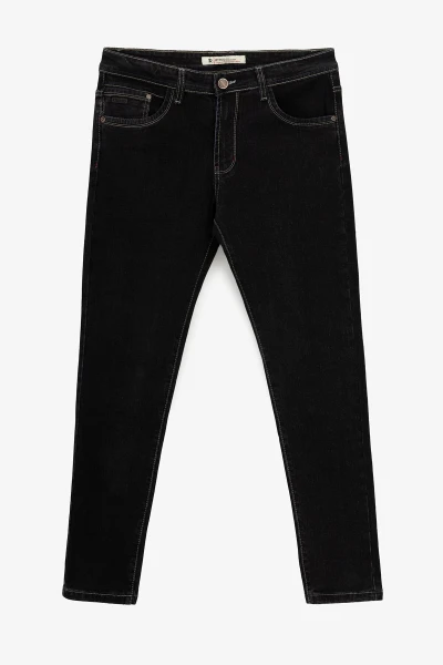 Купити Джинси Regular Fit чоловічі 8122 29 Чорний Артикул: 2000990951953 Фото №1