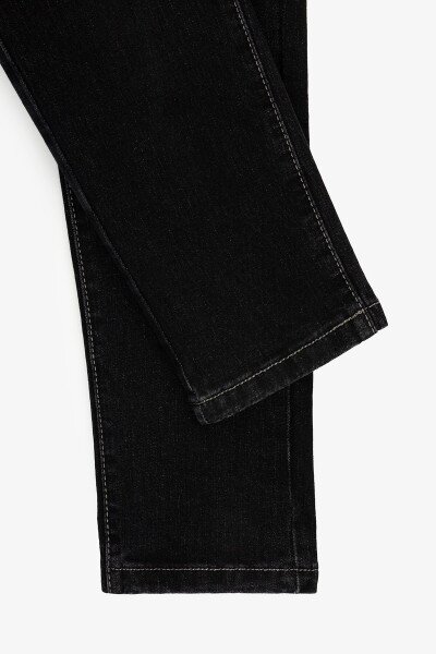 Купить Джинсы Regular Fit мужские 8122 29 Черный Артикул: 2000990951953 Фото №3